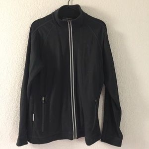 Icebreaker Black Full Zip Merino Sweater Jacket